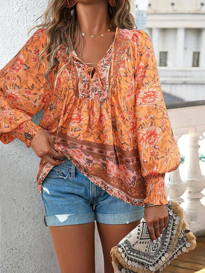 Helena Relaxed Summer Blouse