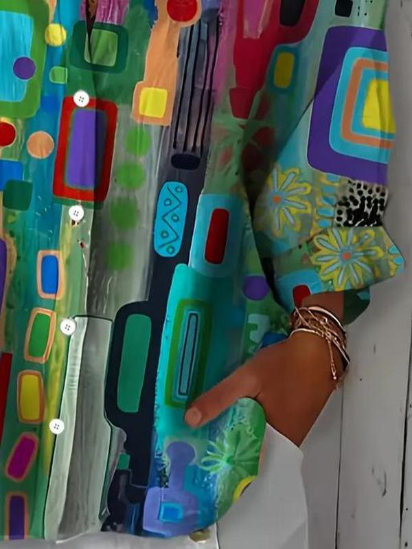 Elegant Mila Button-Up Shirt