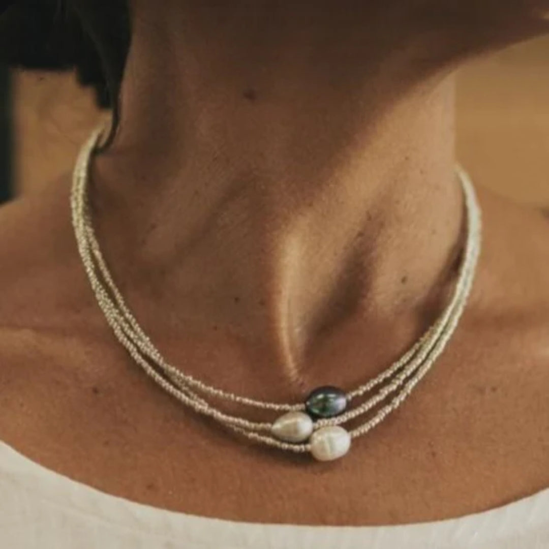 Vintage - Eline Pearl Necklace