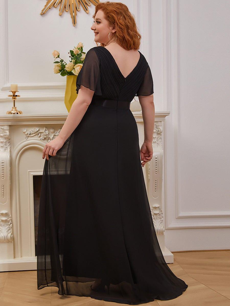 Monique | Elegant Long Bridesmaid Dress with Empire Waist