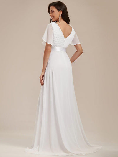 Monique | Elegant Long Bridesmaid Dress with Empire Waist