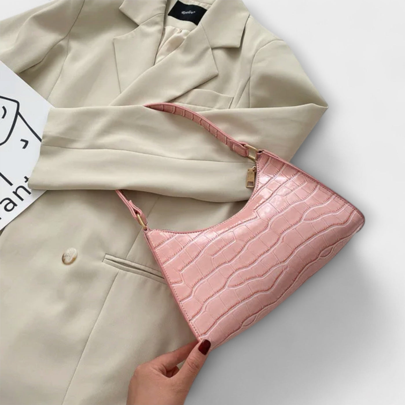 Claire - Shiny Leather Bag