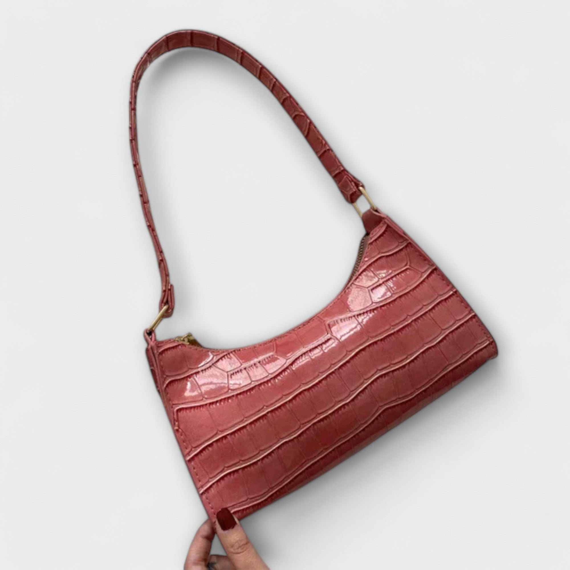 Claire - Shiny Leather Bag