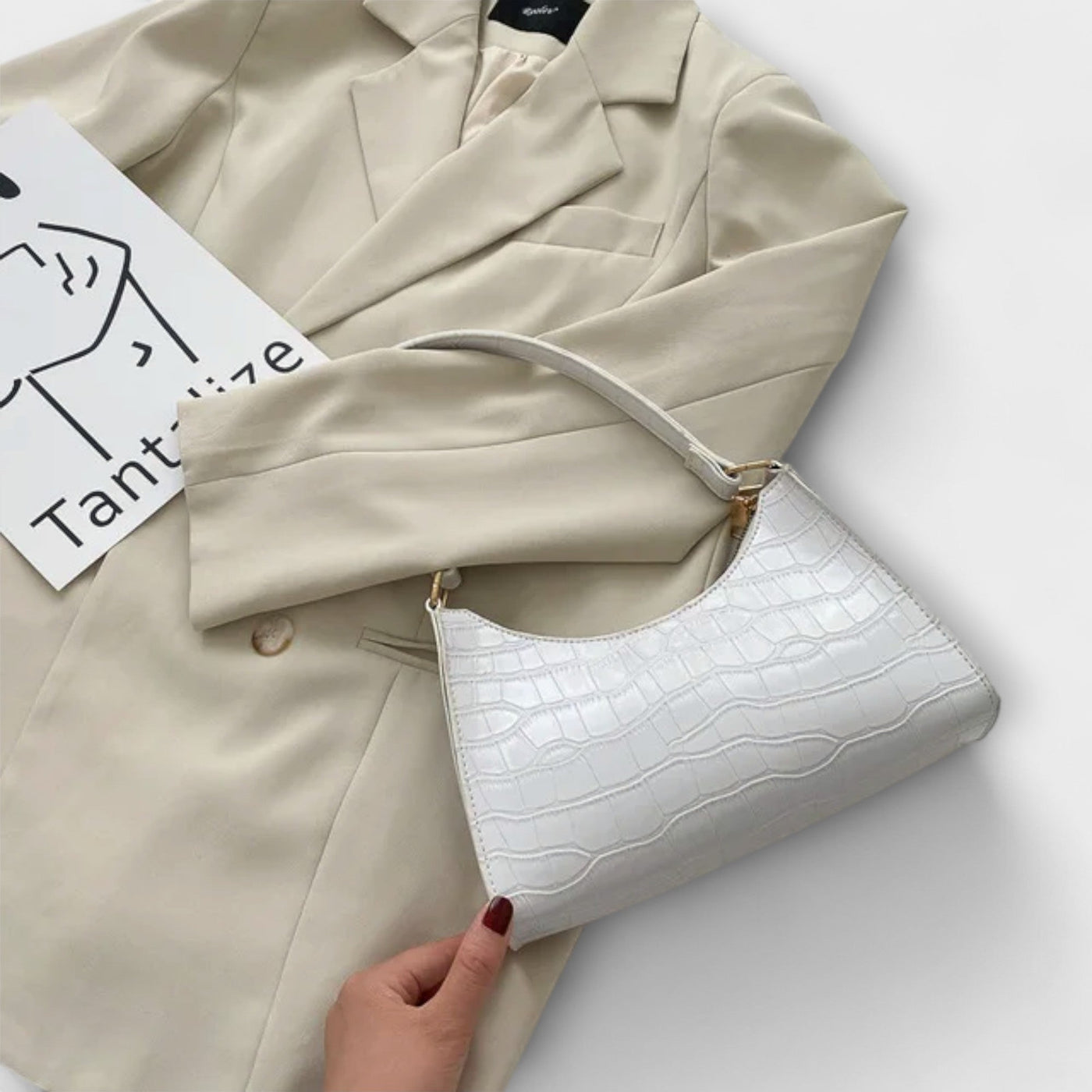 Claire - Shiny Leather Bag