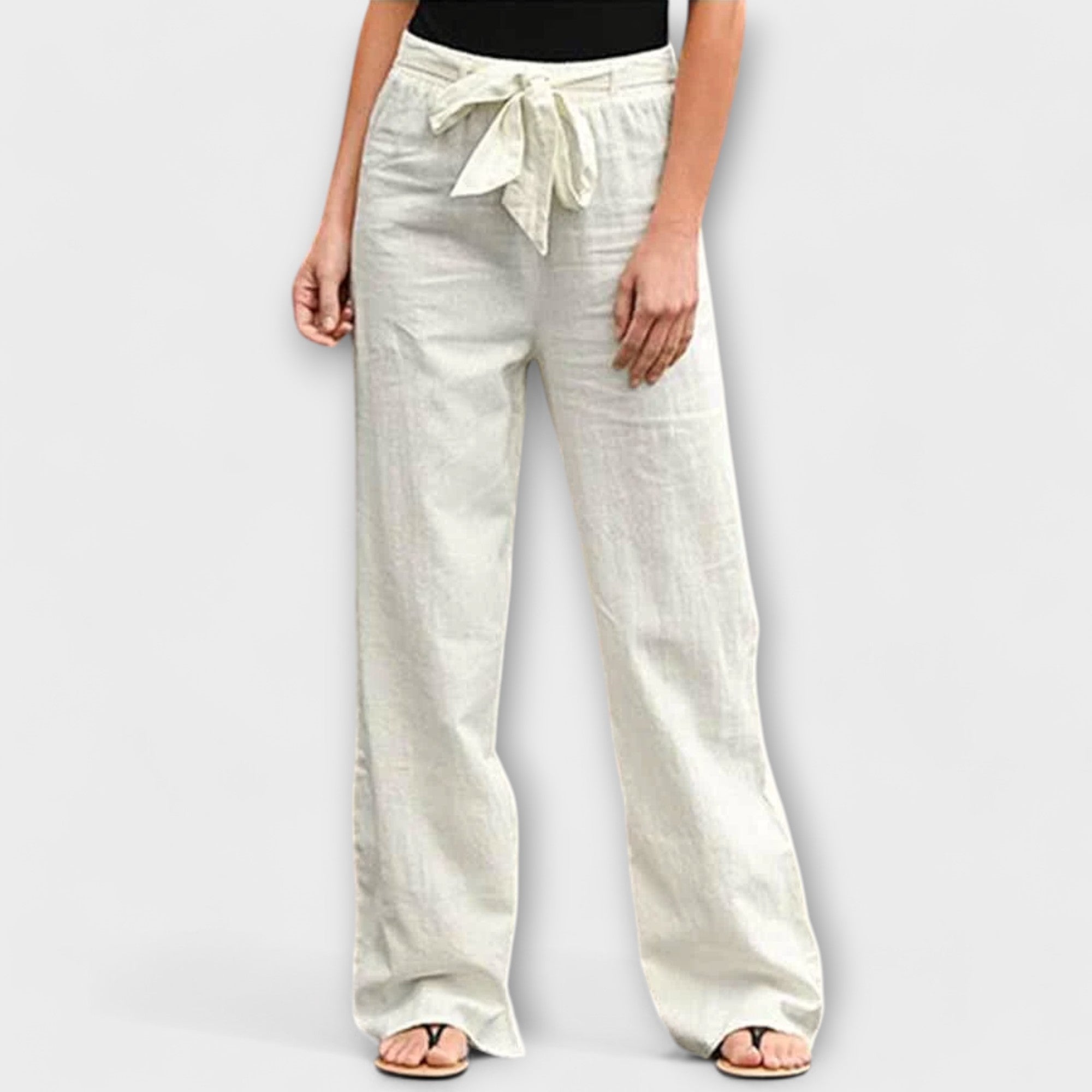 Lorena - Breezy Linen Pants