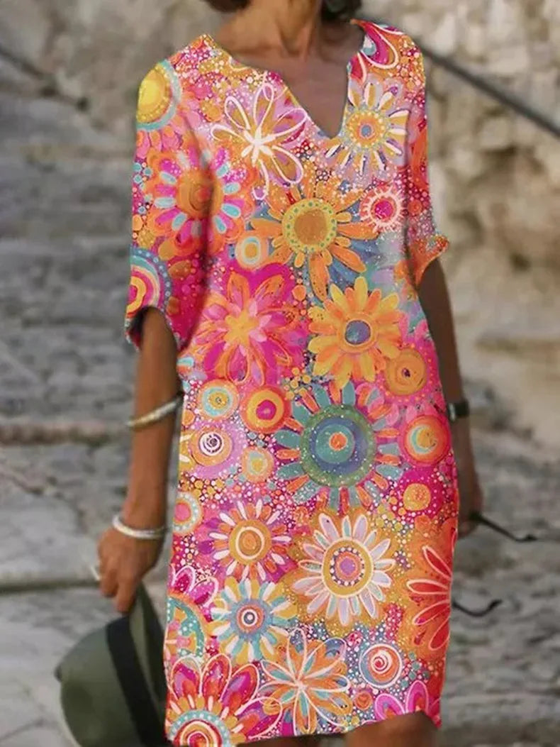 Haris | Blooming Floral Dress