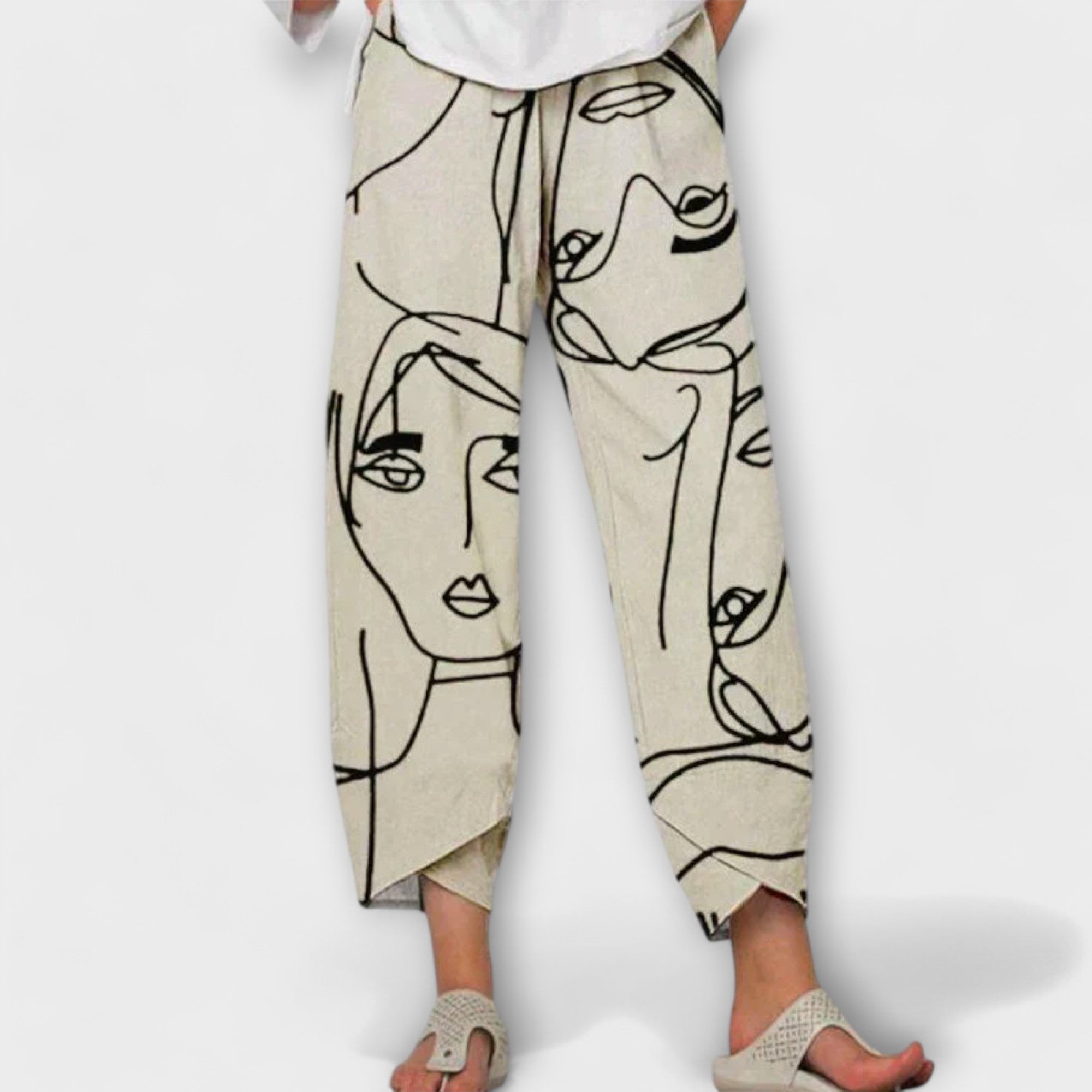 Nathalie - Lightweight Linen Pants