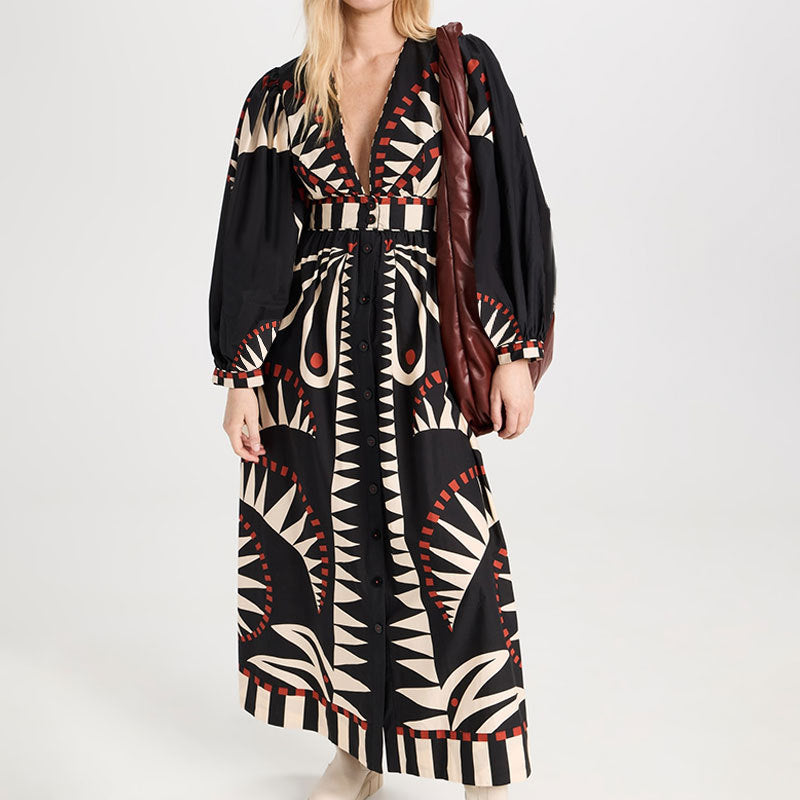 Waverly | Graceful Maxi Dress with Flowing Design
