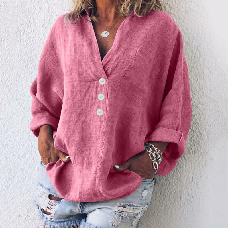 Kirsty Chic Cotton-Linen Sweater