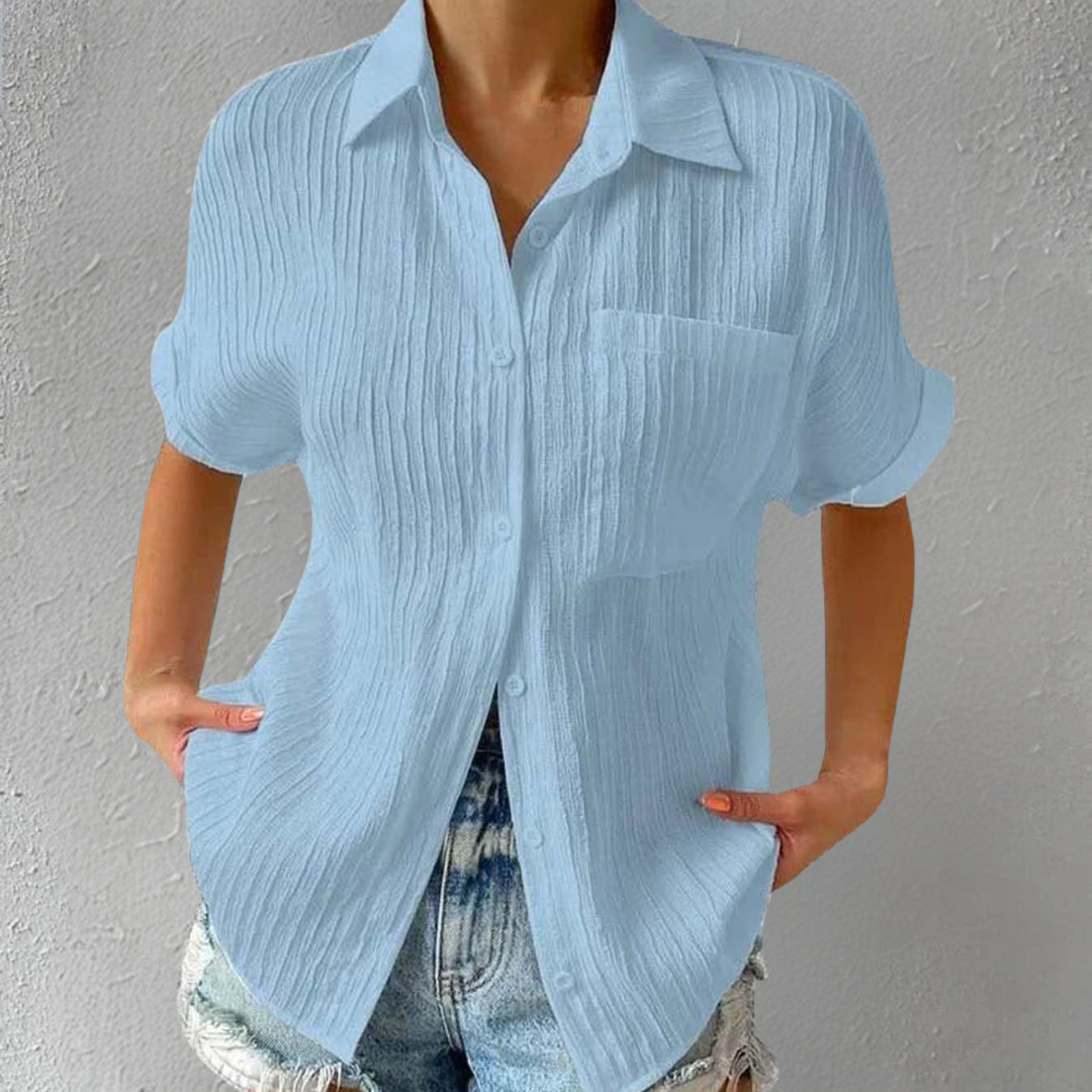 Casual Elegance Blouse by Nola
