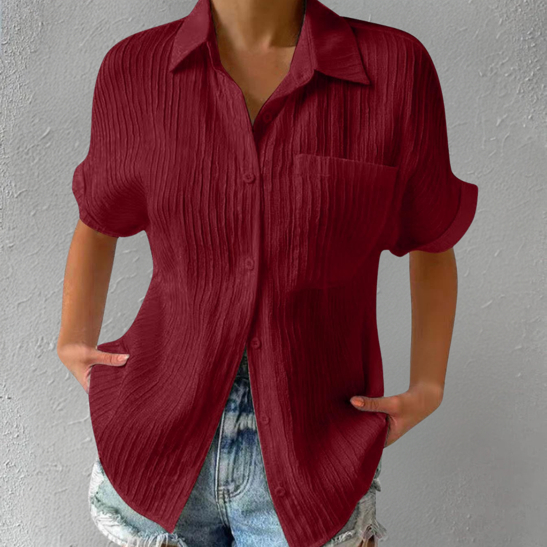 Casual Elegance Blouse by Nola