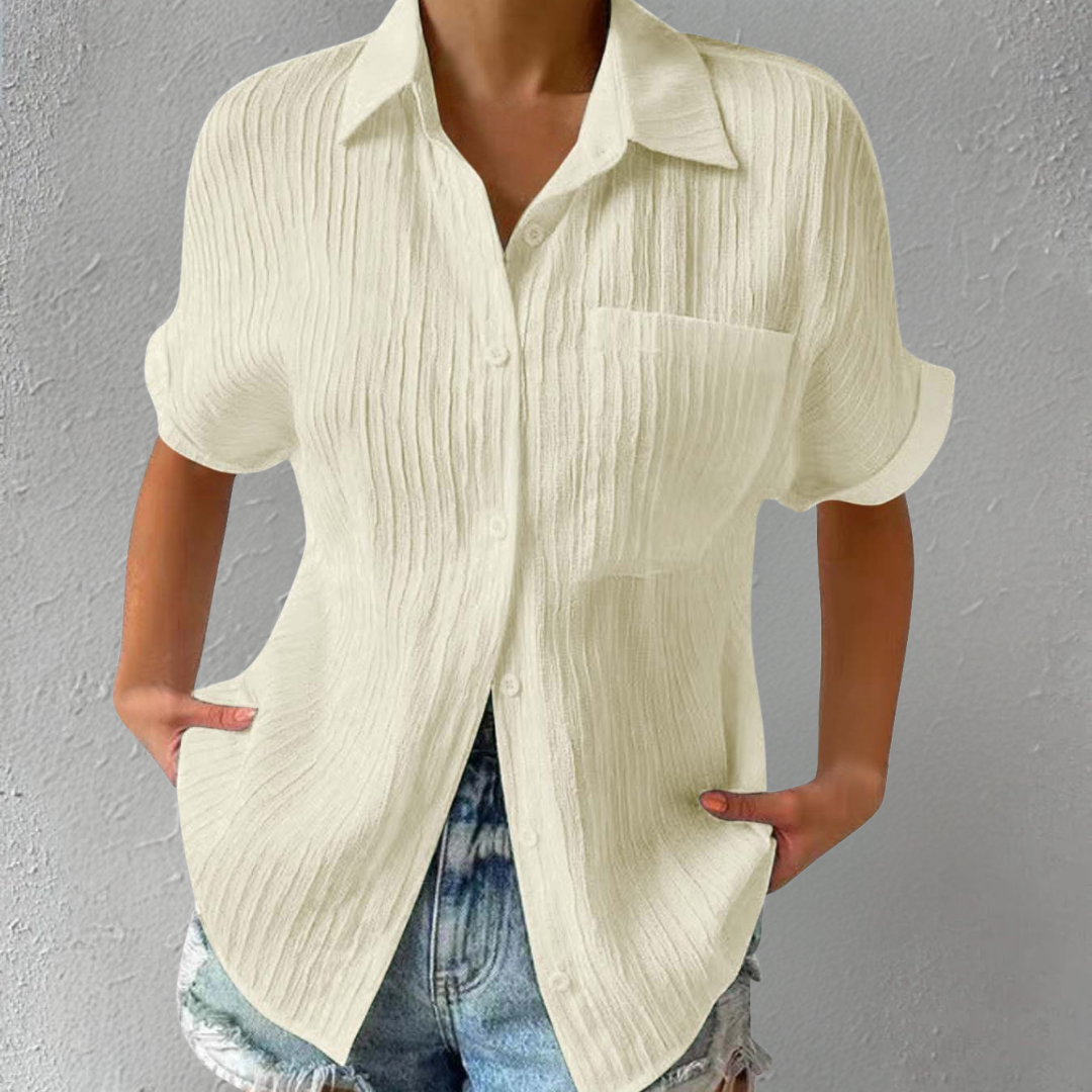 Casual Elegance Blouse by Nola