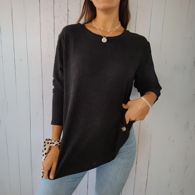 Alice Cozy Button-Up Blouse