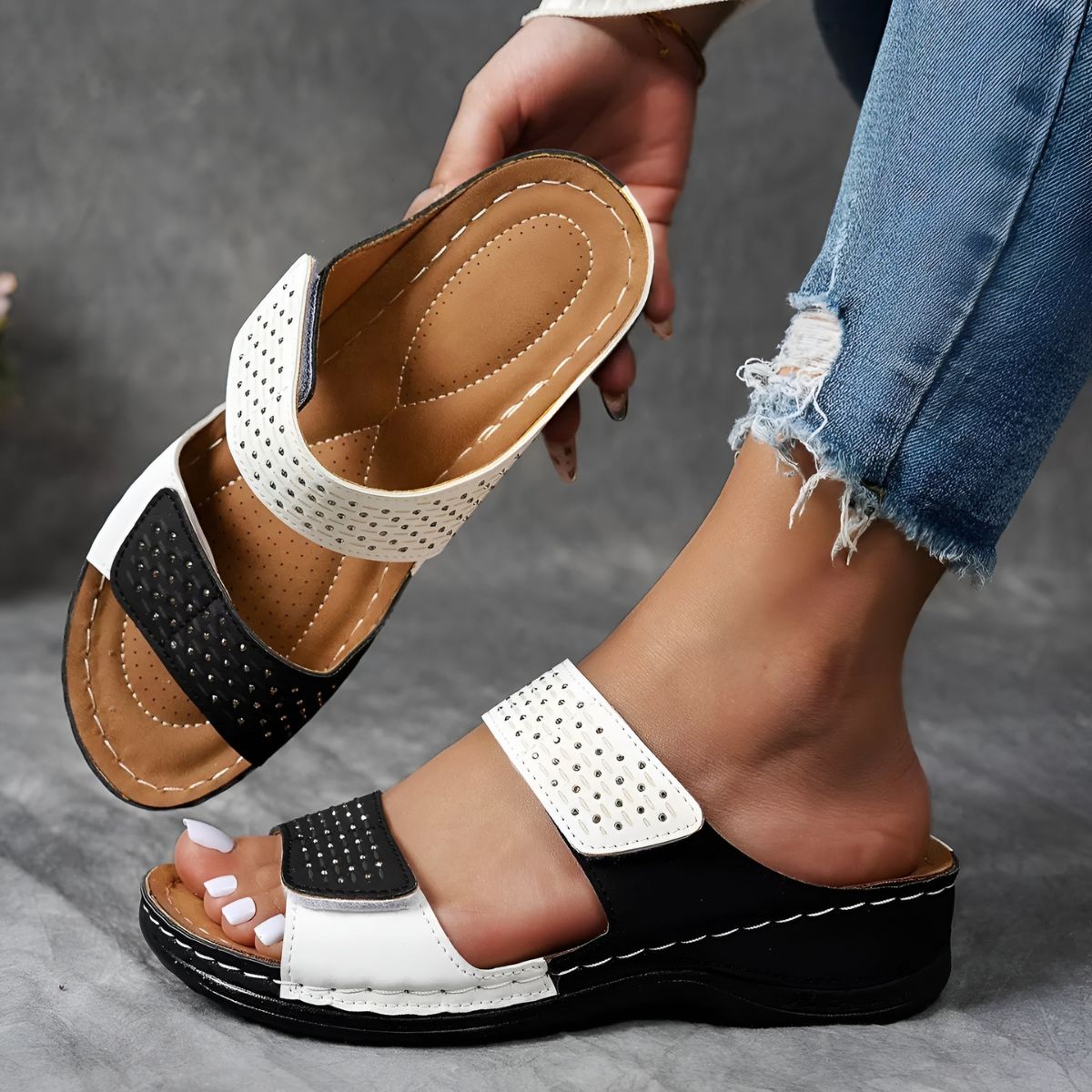 Marlyn™ | Comfortable Support Sandals – Walk in Style, All Day Long
