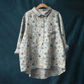 Floral Elegance Women's Shirt by Liesa