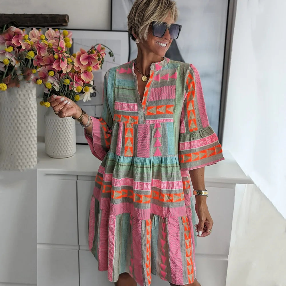 Lylia | Vibrant Spring Dress