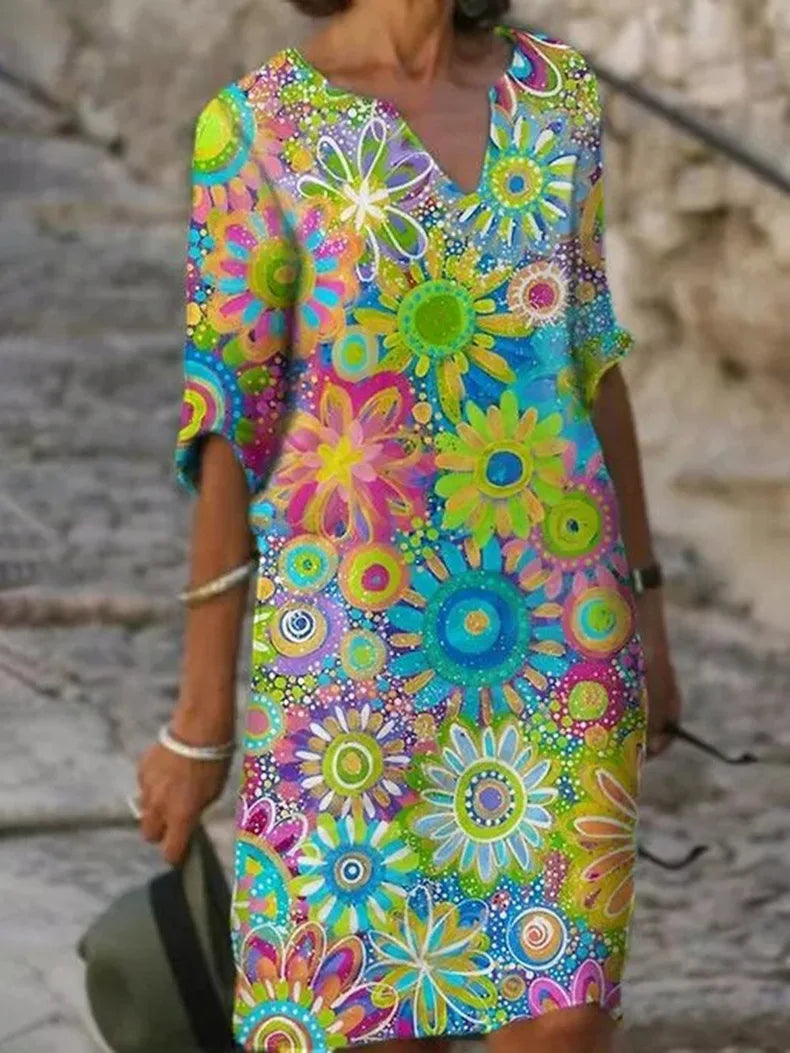 Haris | Blooming Floral Dress
