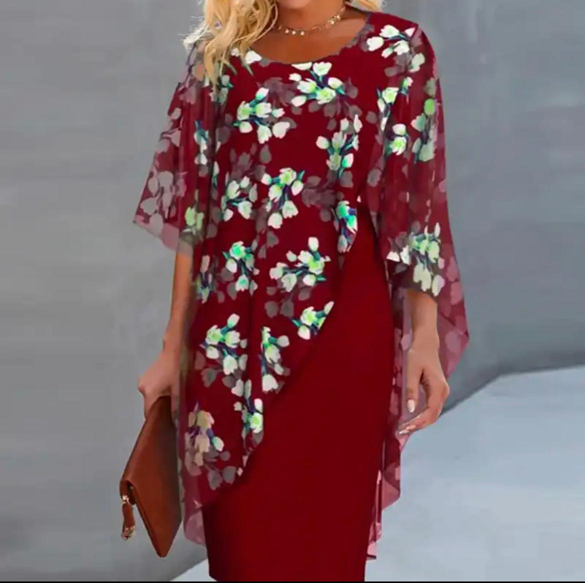 Margaret | Floral Dress – Romantic Elegance Meets Effortless Style