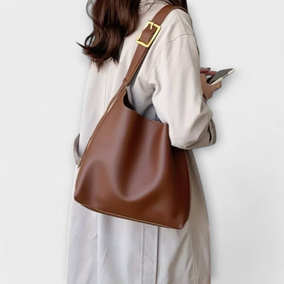 Claire – Elegant Leather Shoulder Bag