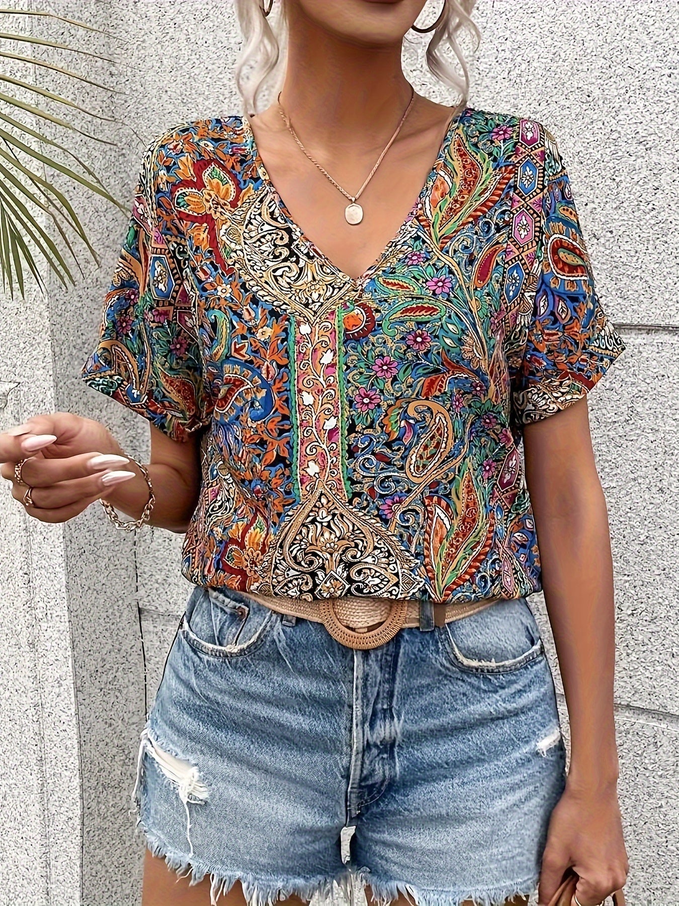 Sara V-Neck Top