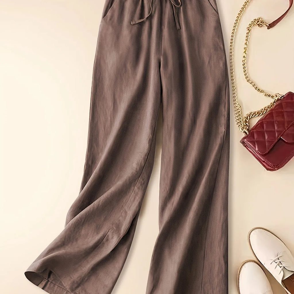 Tina - Easygoing Linen Trousers