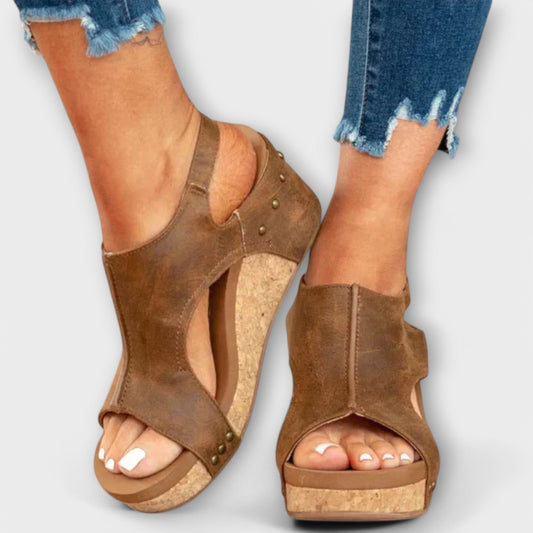 Amelia | Elegant Wedge Heels