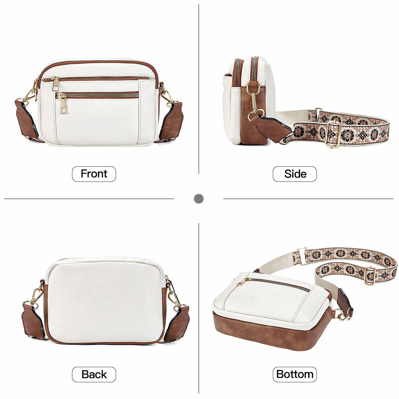 Claire - Crossbody bag made of vegan leather
