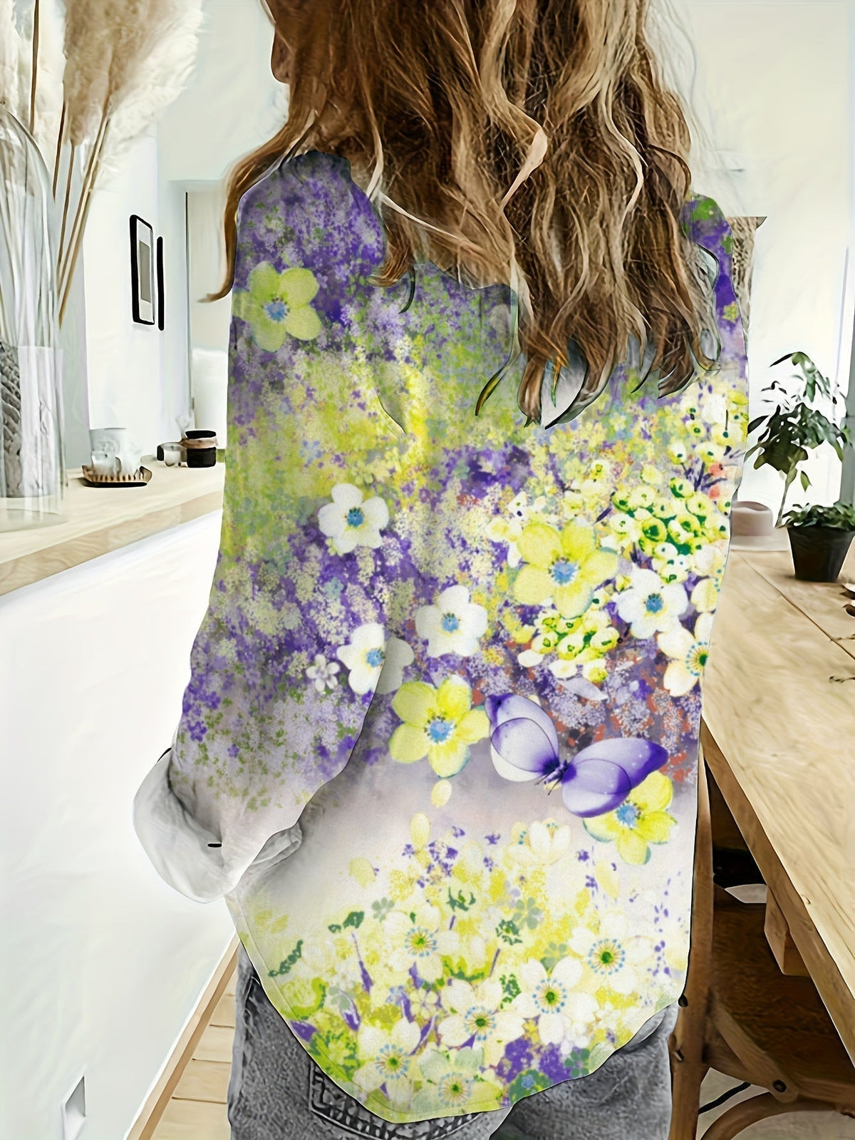 Bohemian Floral Leura Blouse