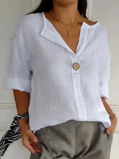 Jessie Relaxed V-Neck Top