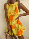 Adalee™ Casual Linen Mini Dress