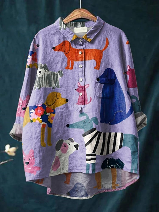 Chloe Canine Art Tee