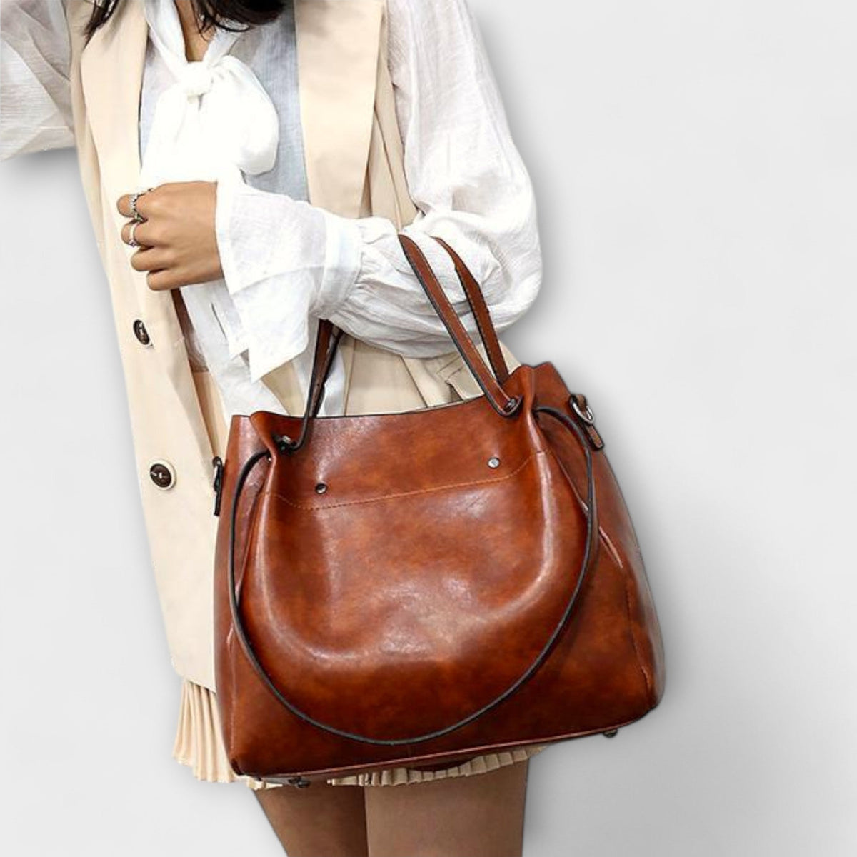 Claire - 4-piece vintage bag set