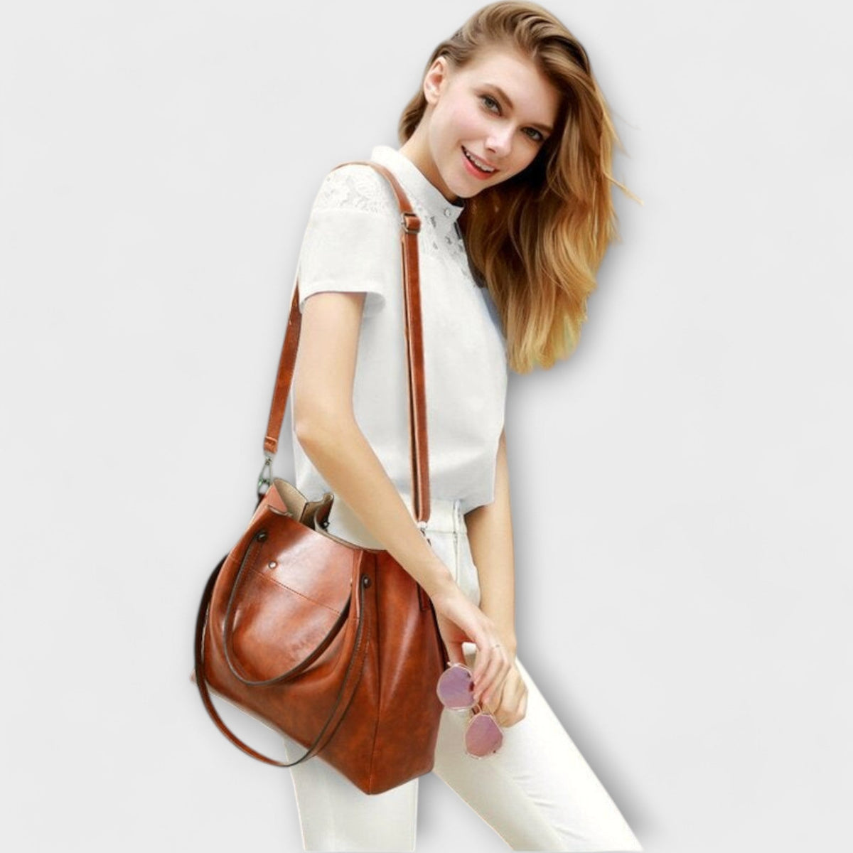Claire - 4-piece vintage bag set