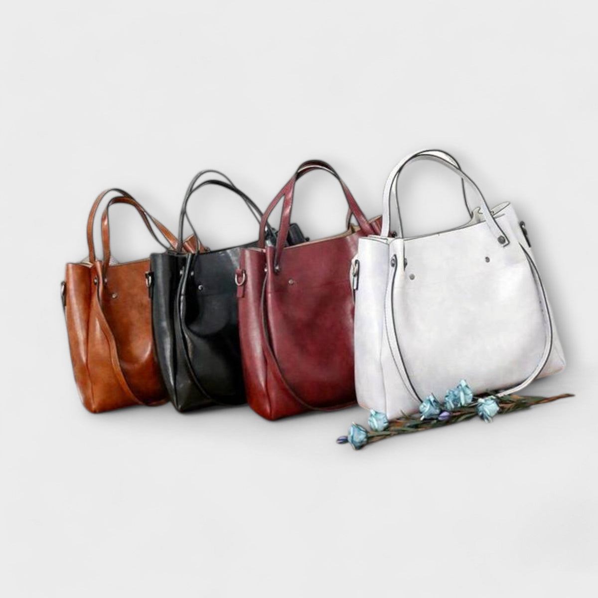 Claire - 4-piece vintage bag set