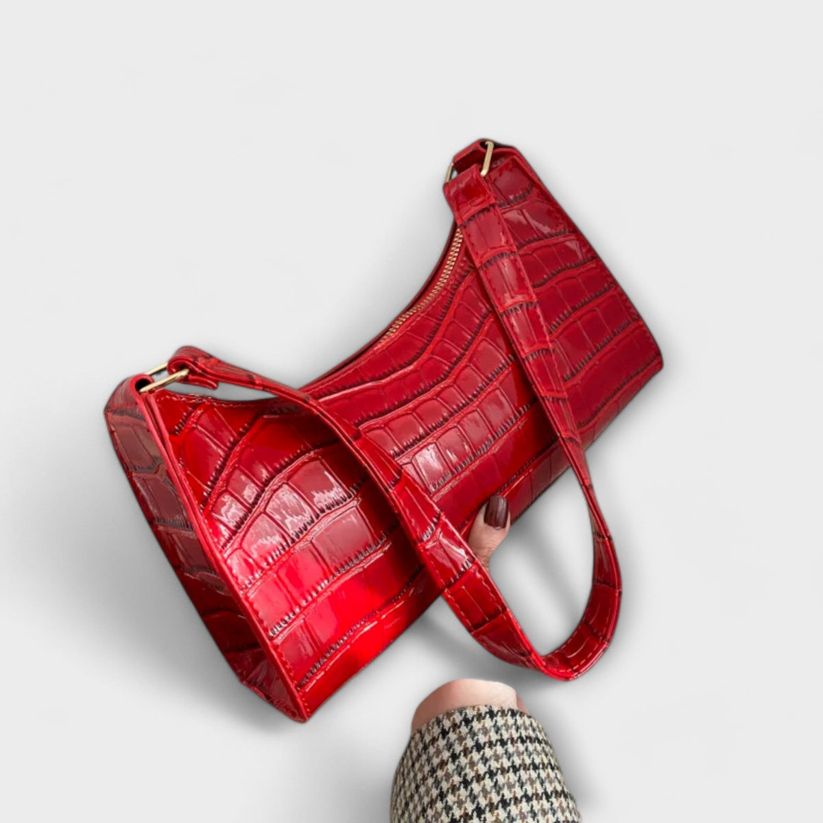 Claire - Shiny Leather Bag