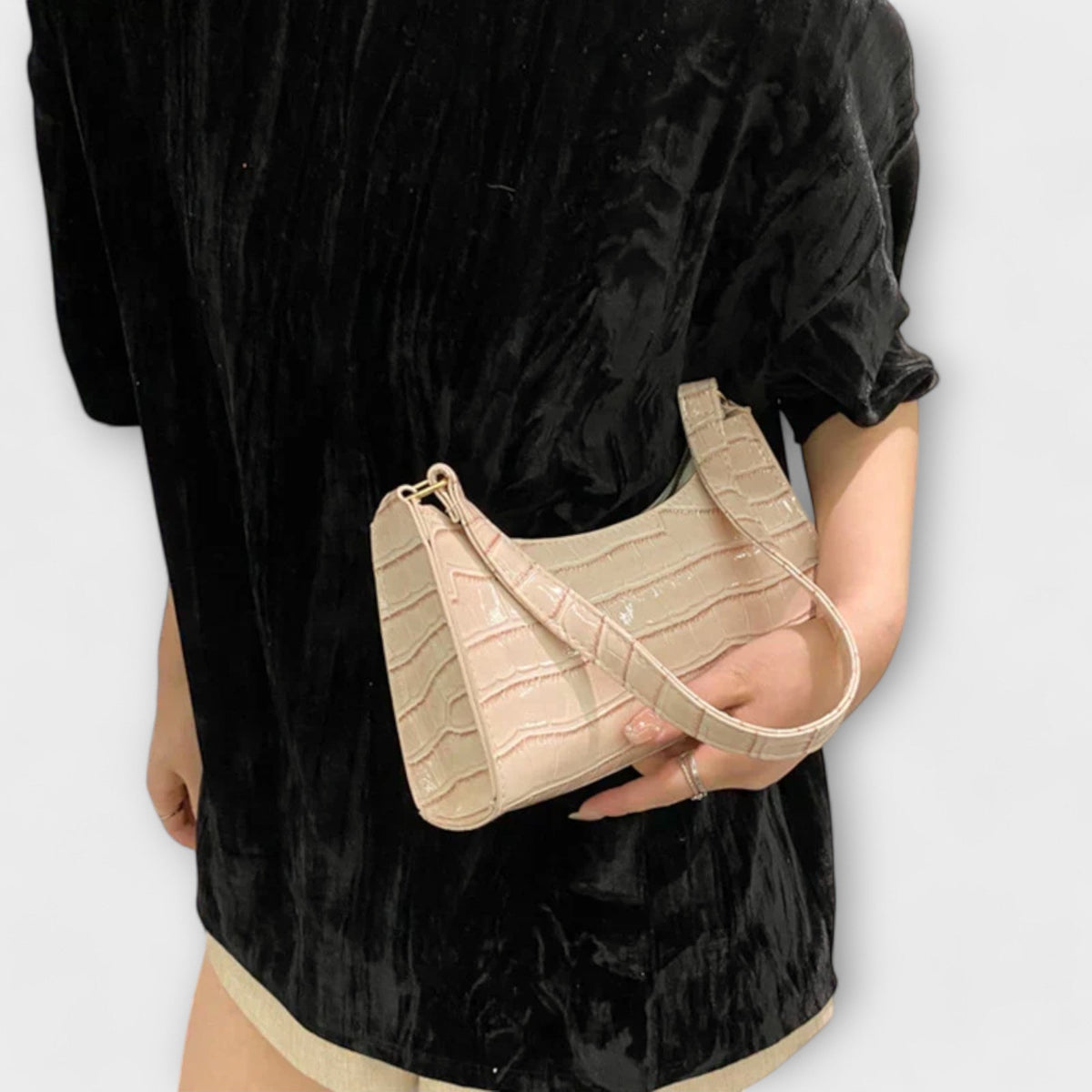 Claire - Shiny Leather Bag