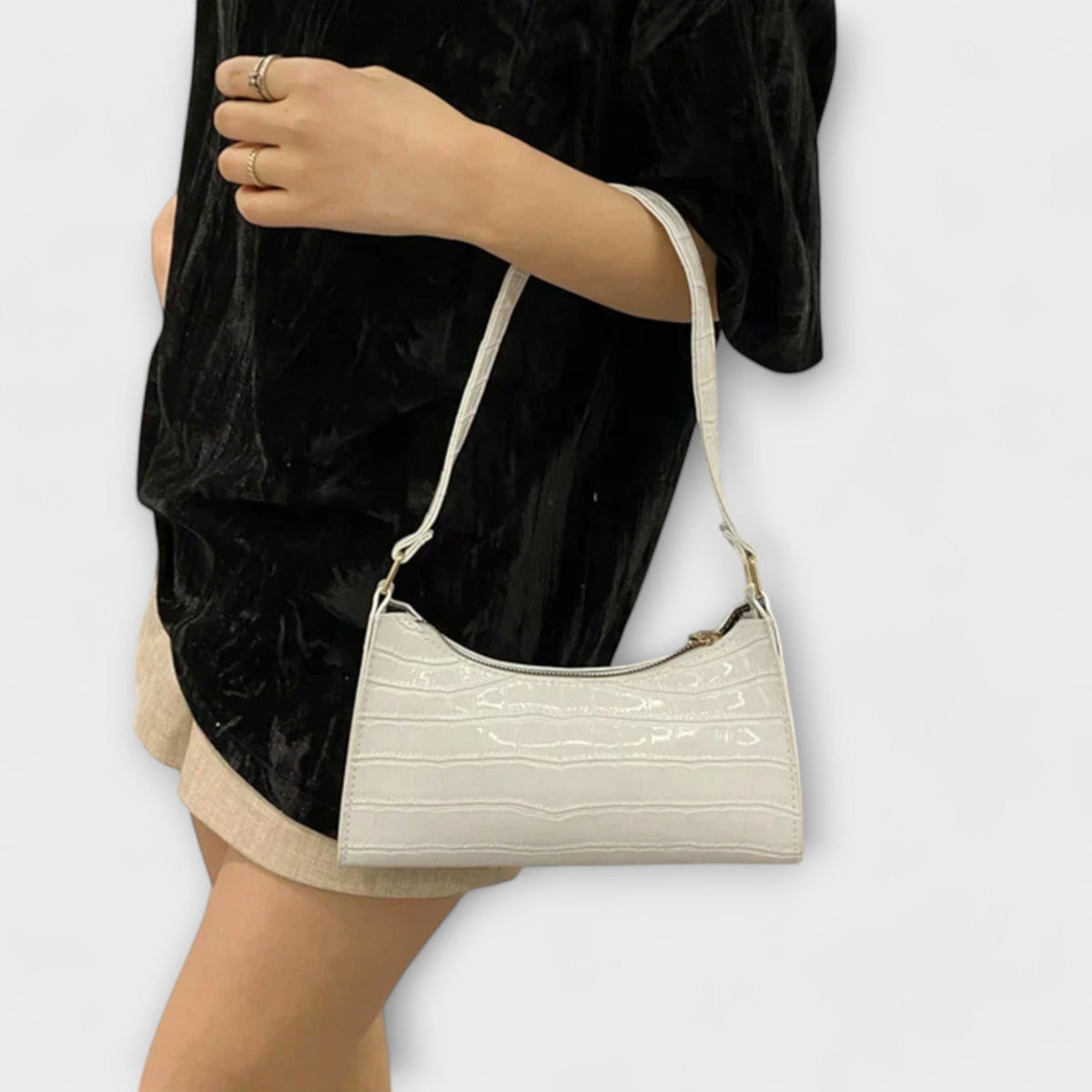 Claire - Shiny Leather Bag