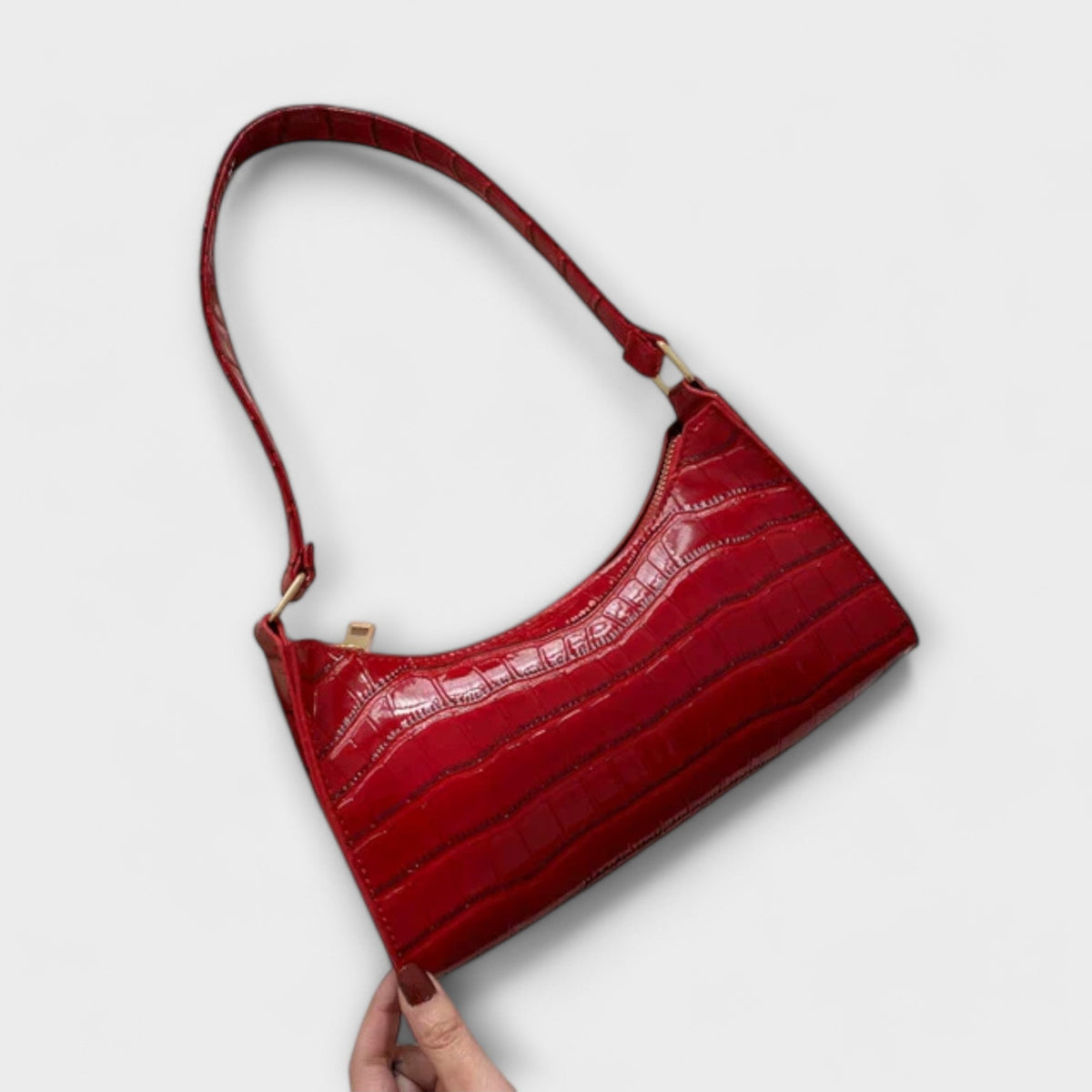 Claire - Shiny Leather Bag