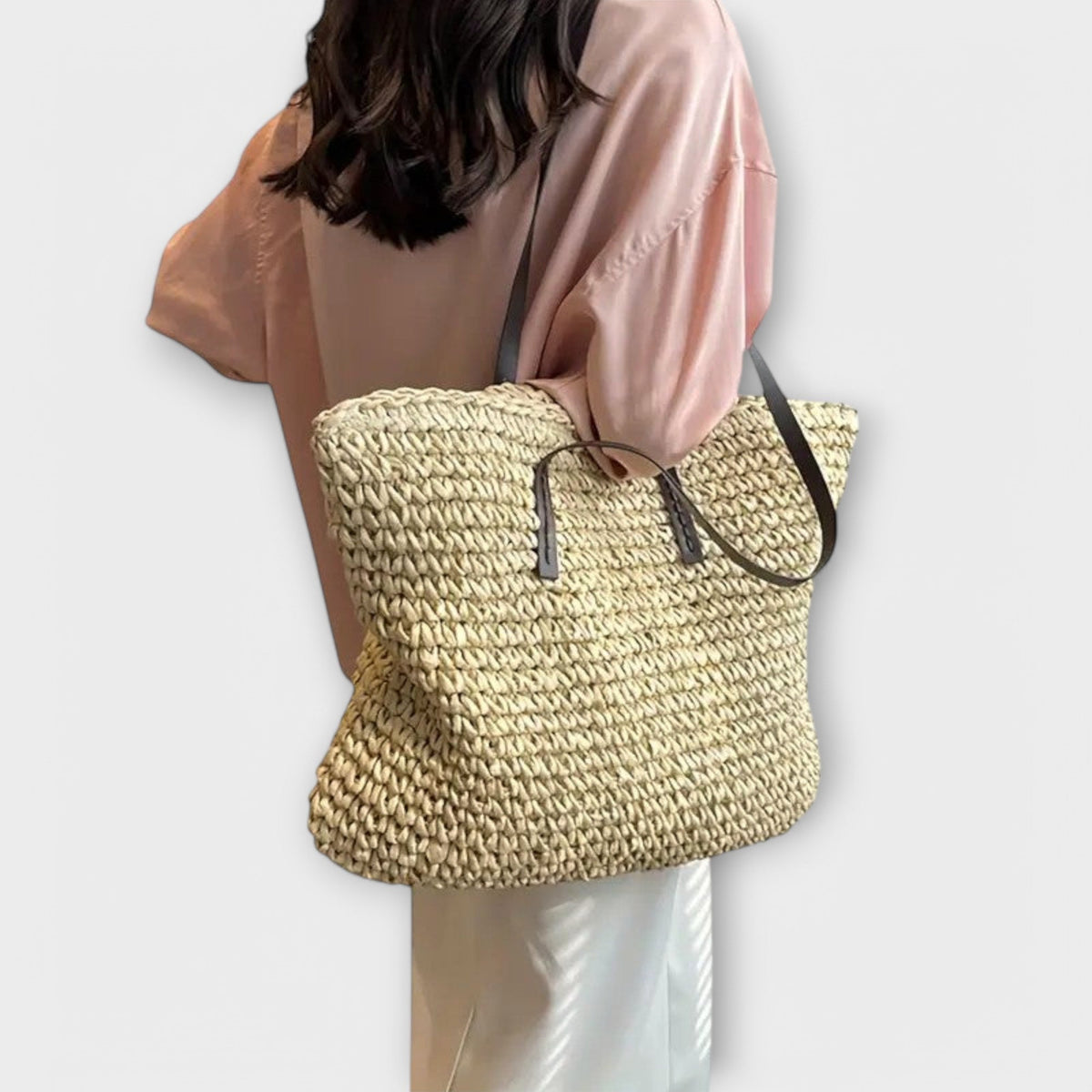 Claire - Woven Tote Bag