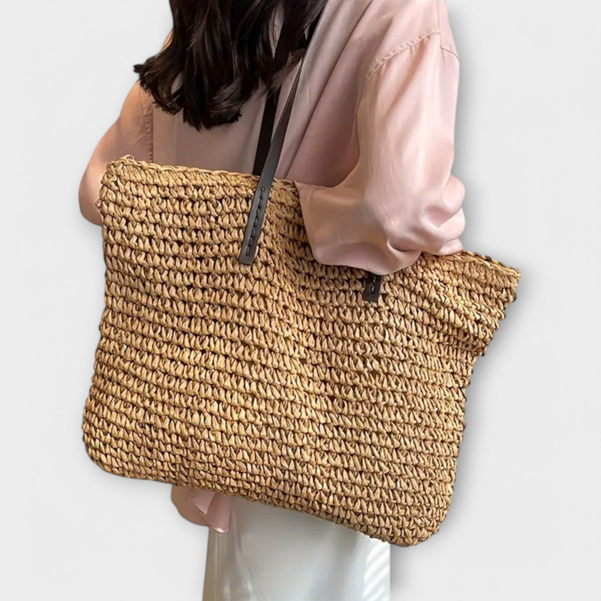 Claire - Woven Tote Bag