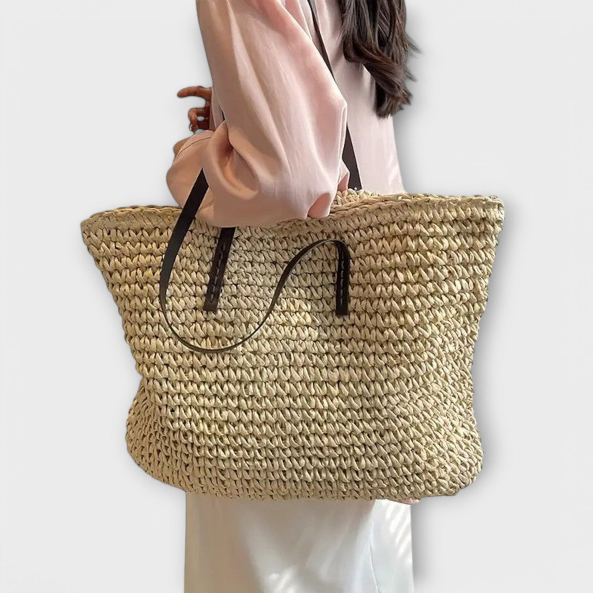 Claire - Woven Tote Bag