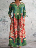Veronika | Retro Maxi Dress