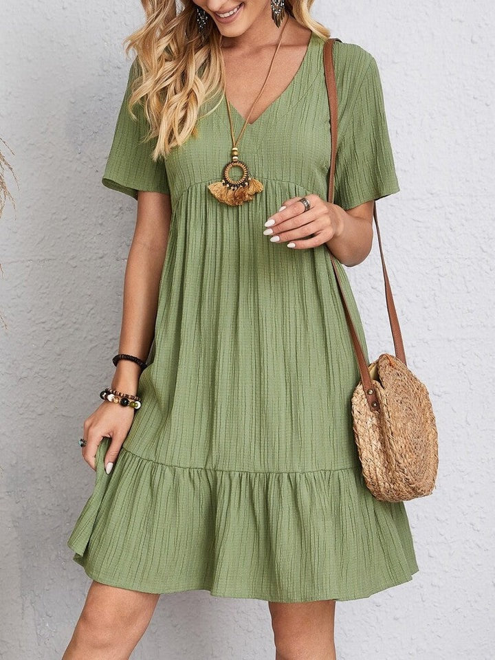 Paulette | Chic Belly Wrap Dress