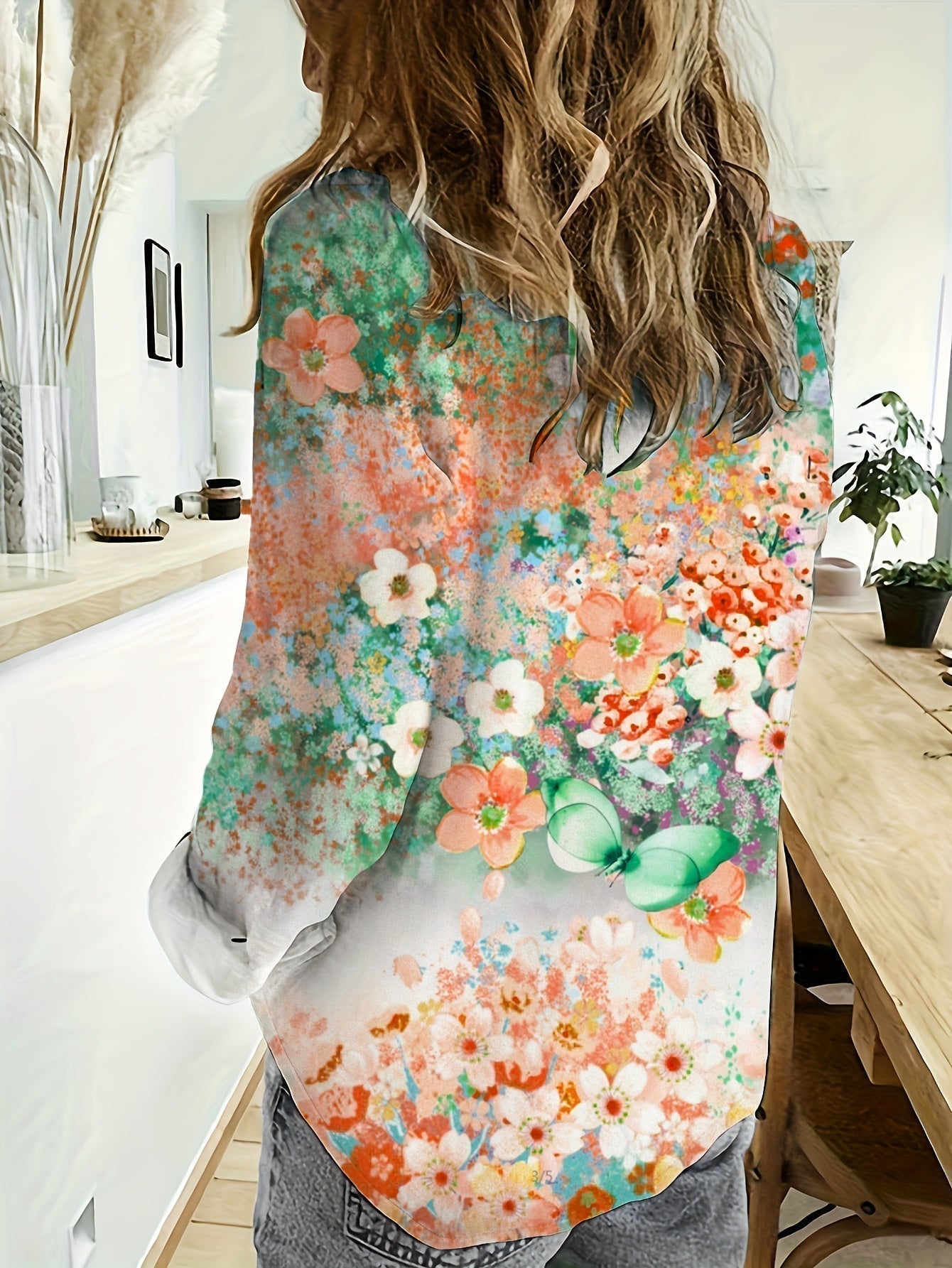 Bohemian Floral Leura Blouse