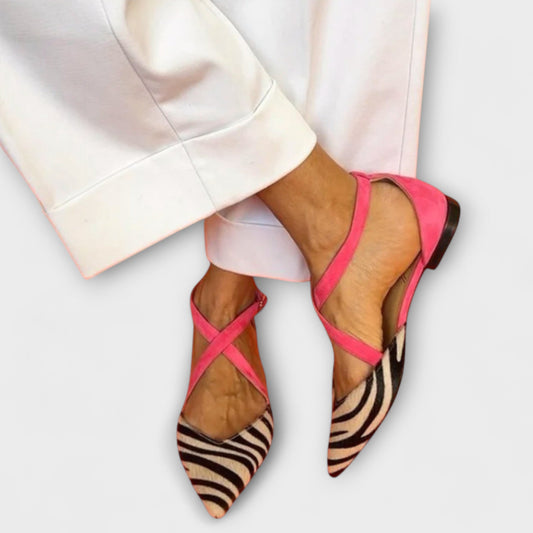 Fenna - Strappy Ballerinas