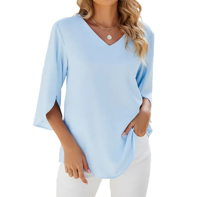 V-Neck Vicky Blouse