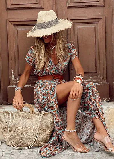 Tahlee | Chic Bohemian Maxi Dress
