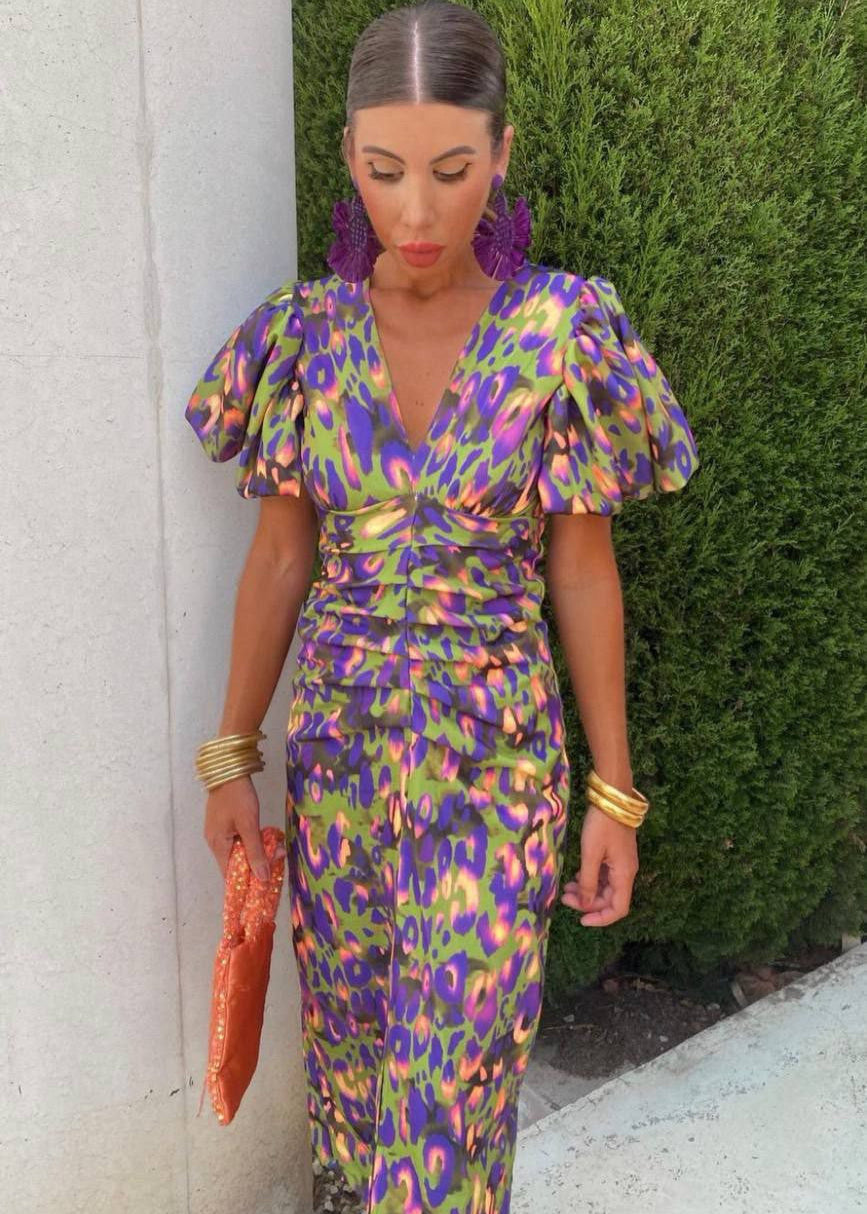 Davina | Chic and Colorful Dress