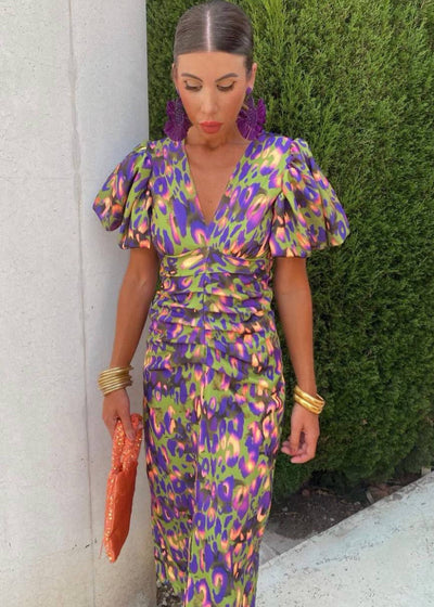 Davina | Chic and Colorful Dress