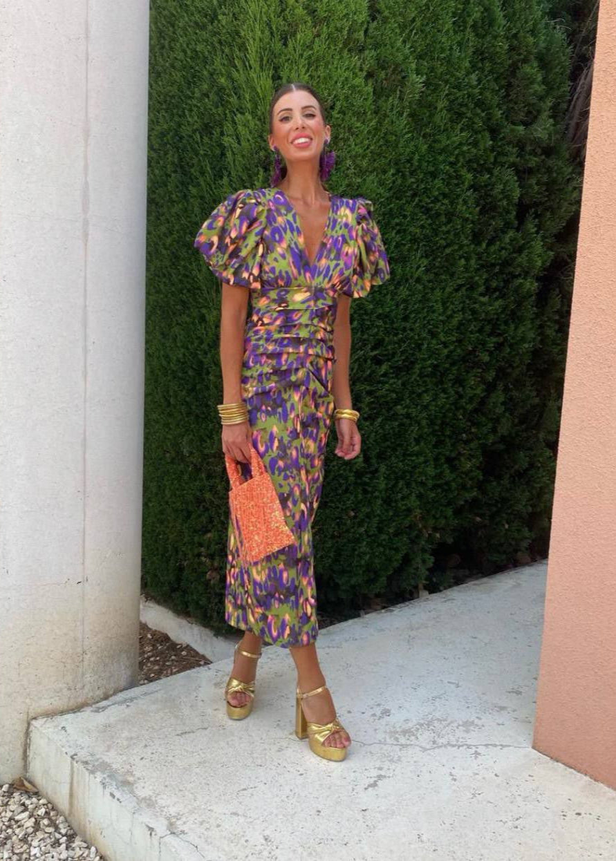 Davina | Chic and Colorful Dress